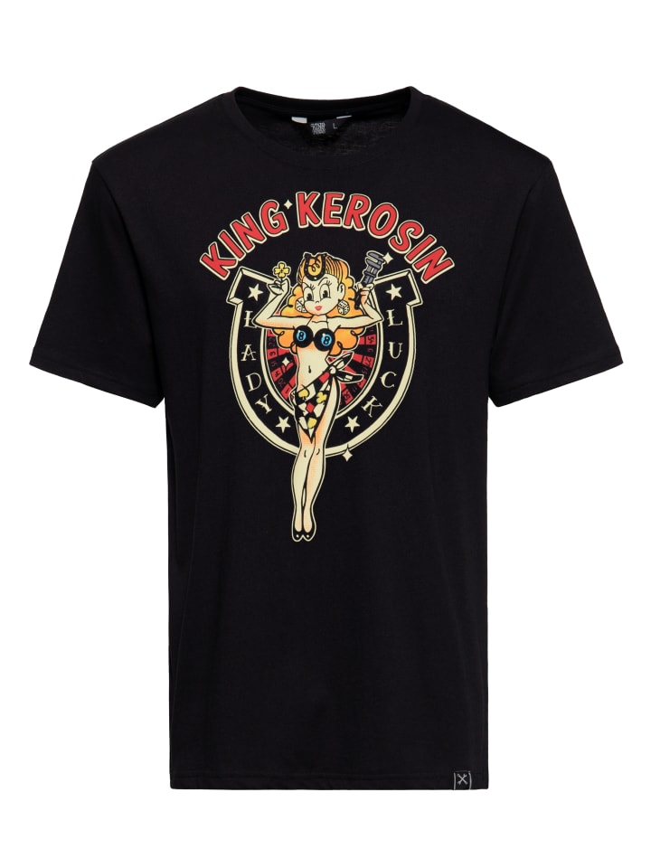 Футболка King Kerosin, черный
Футболка King Kerosin, черный