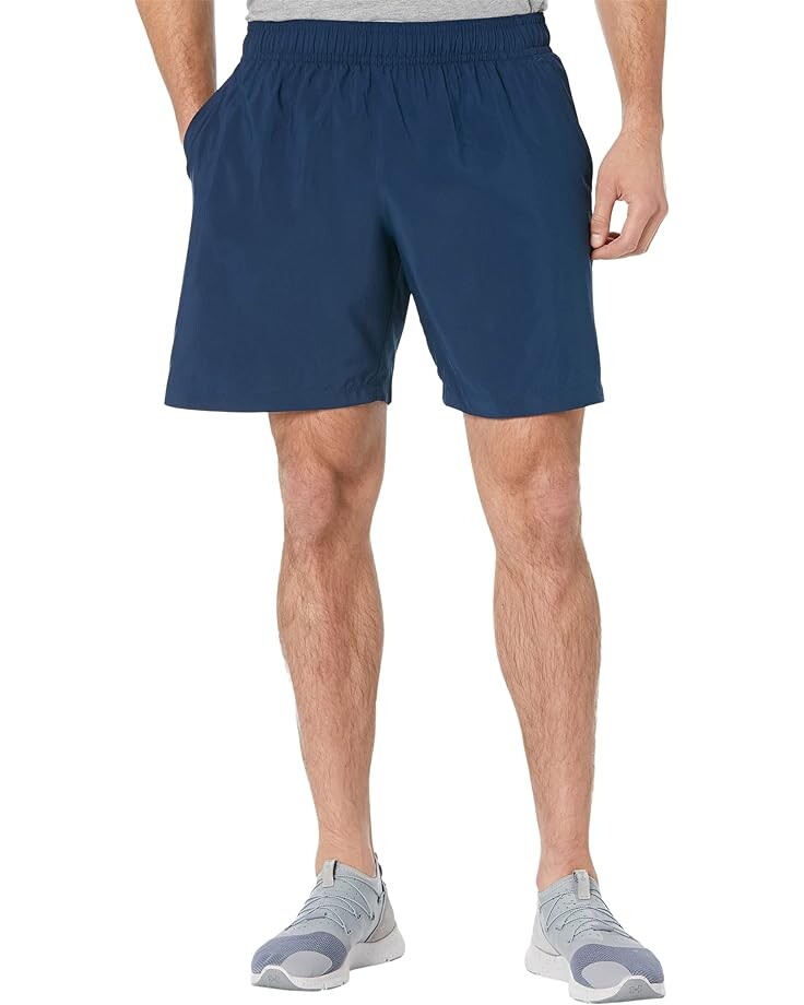 Шорты Under Armour Woven Graphic, цвет Academy/White
Шорты Under Armour Woven Graphic, цвет Academy/White