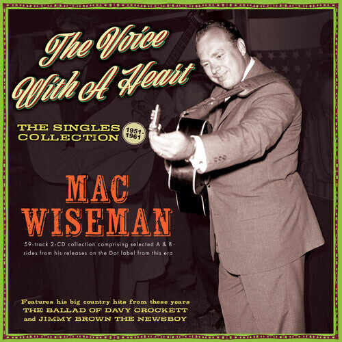 CD диск Wiseman, Mac: The Voice With A Heart: The Singles Collection 1951-61
CD диск Wiseman, Mac: The Voice With A Heart: The Singles Collection 1951-61