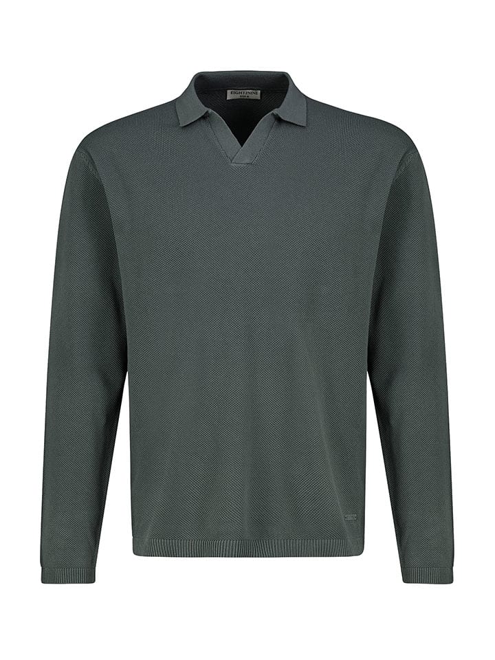 Рубашка поло темно-зеленого цвета Eight2Nine
Рубашка поло темно-зеленого цвета Eight2Nine