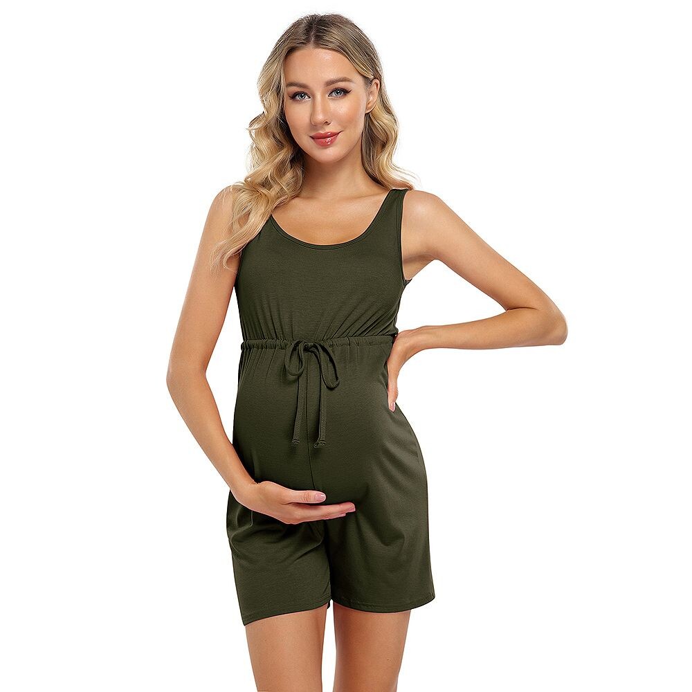 Женский топ без рукавов с круглым вырезом, летний короткий комбинезон MISSKY, зеленый
Женский топ без рукавов с круглым вырезом, летний короткий комбинезон MISSKY, зеленый