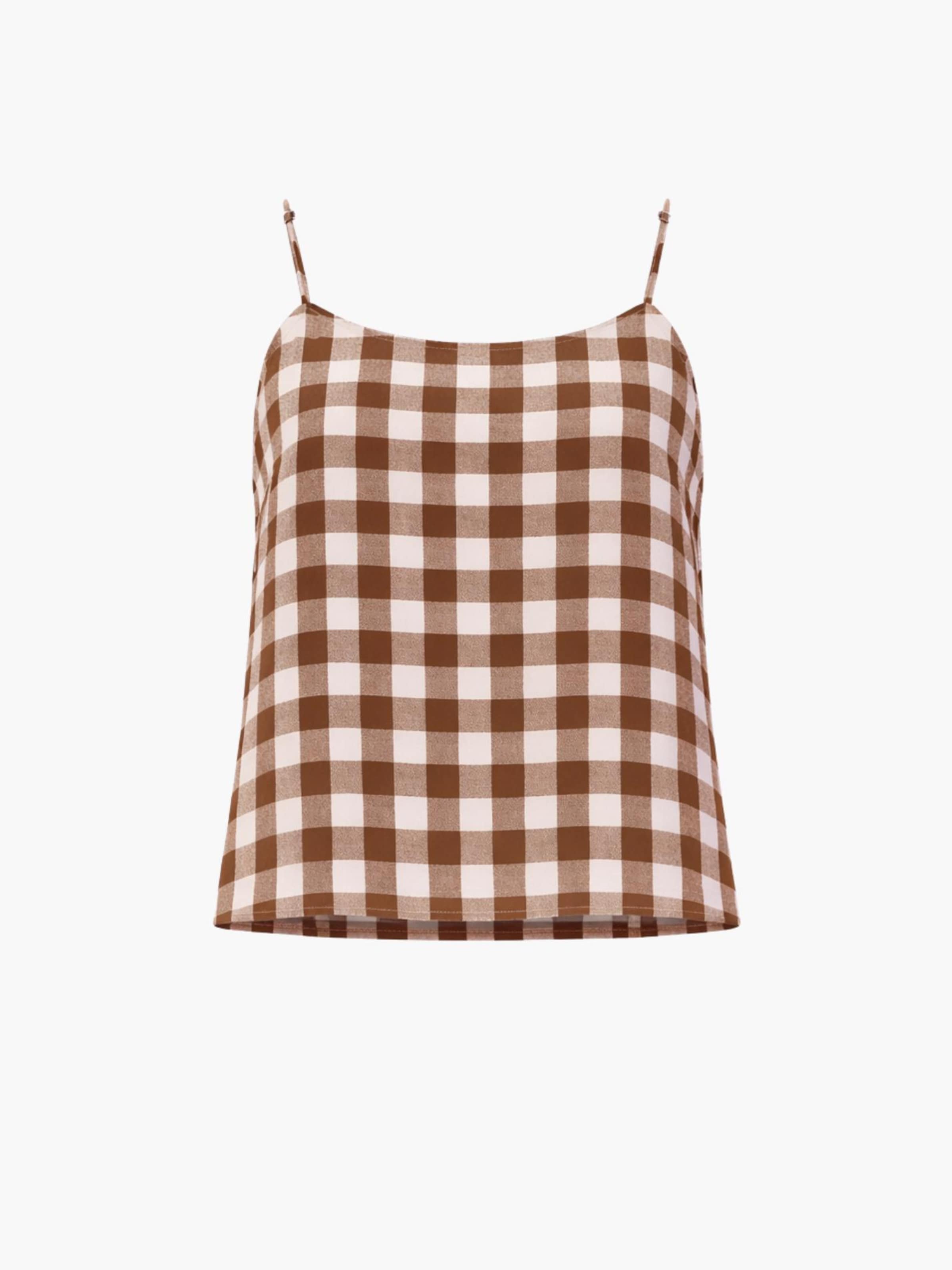 AmourLinen Топ 'Hilo' в коричневом цвете
AmourLinen Топ 'Hilo' в коричневом цвете