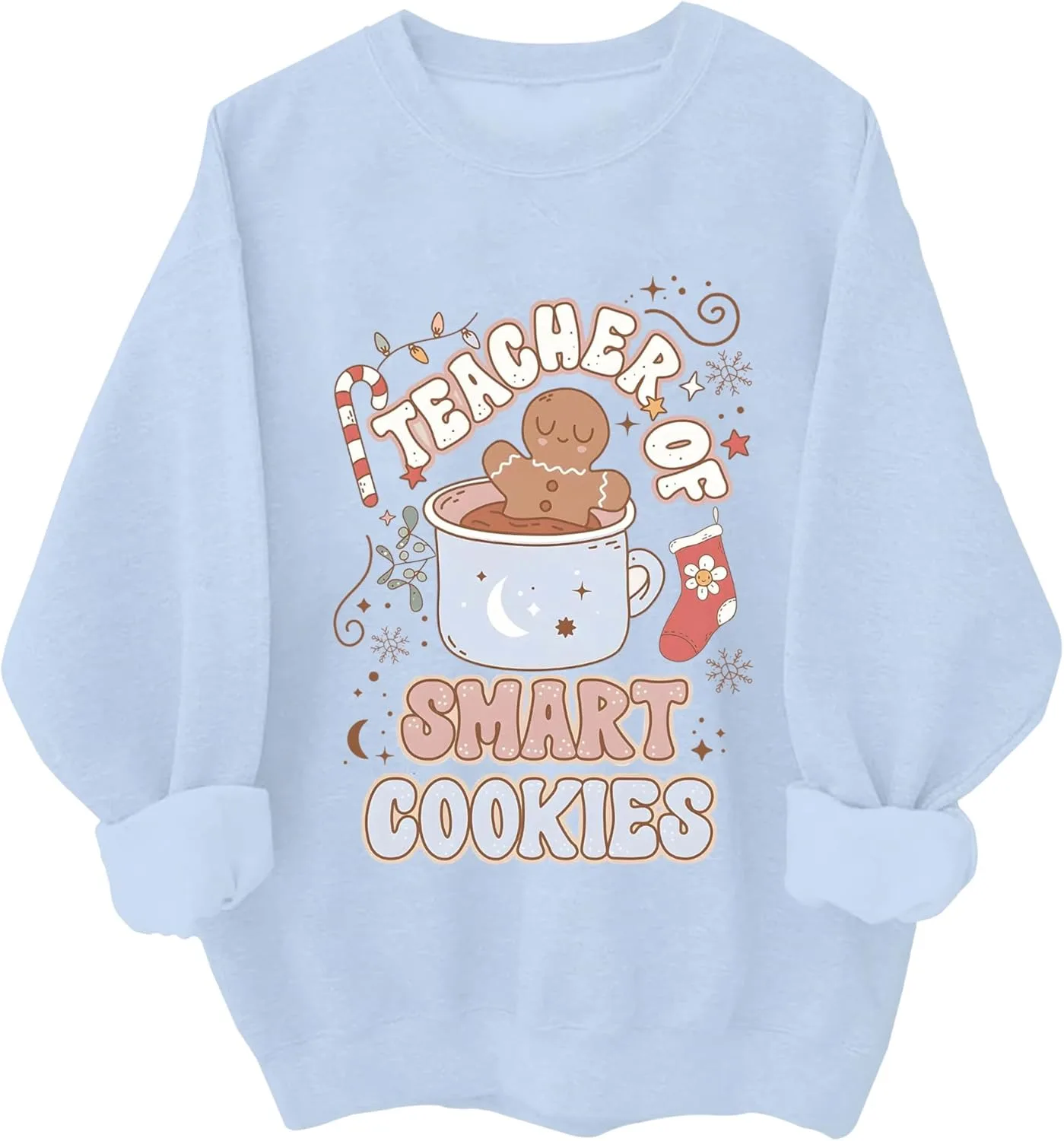 Толстовка Teacher Of Smart Cookies с рождественским принтом Relliot
Толстовка Teacher Of Smart Cookies с рождественским принтом Relliot