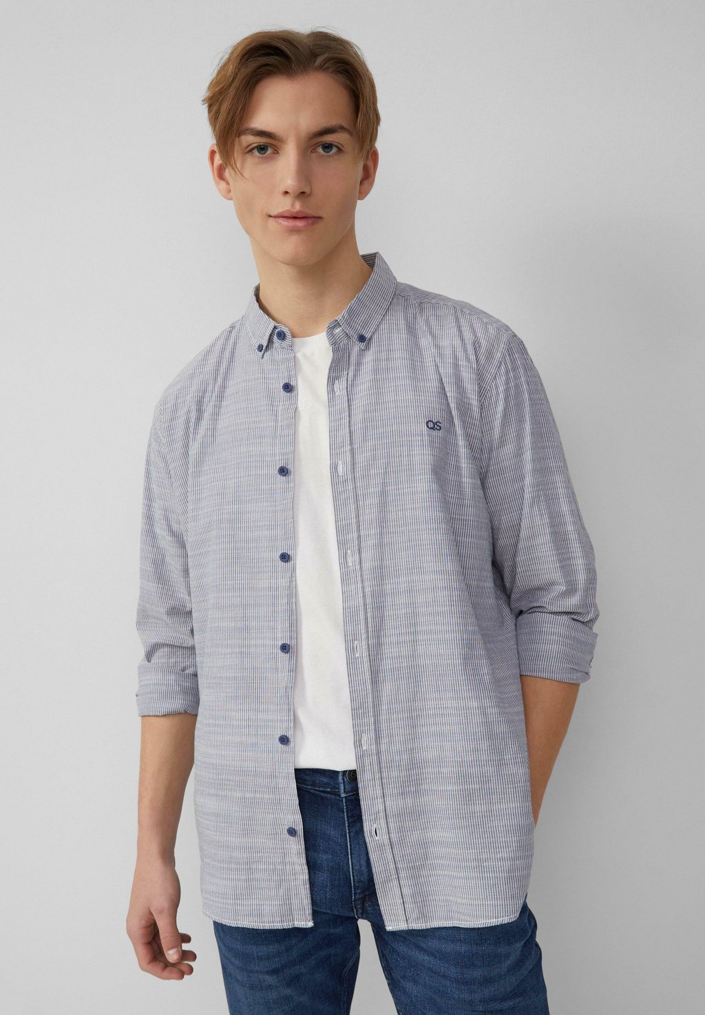 Рубашка REGULAR FIT QS, темно-синий
Рубашка REGULAR FIT QS, темно-синий