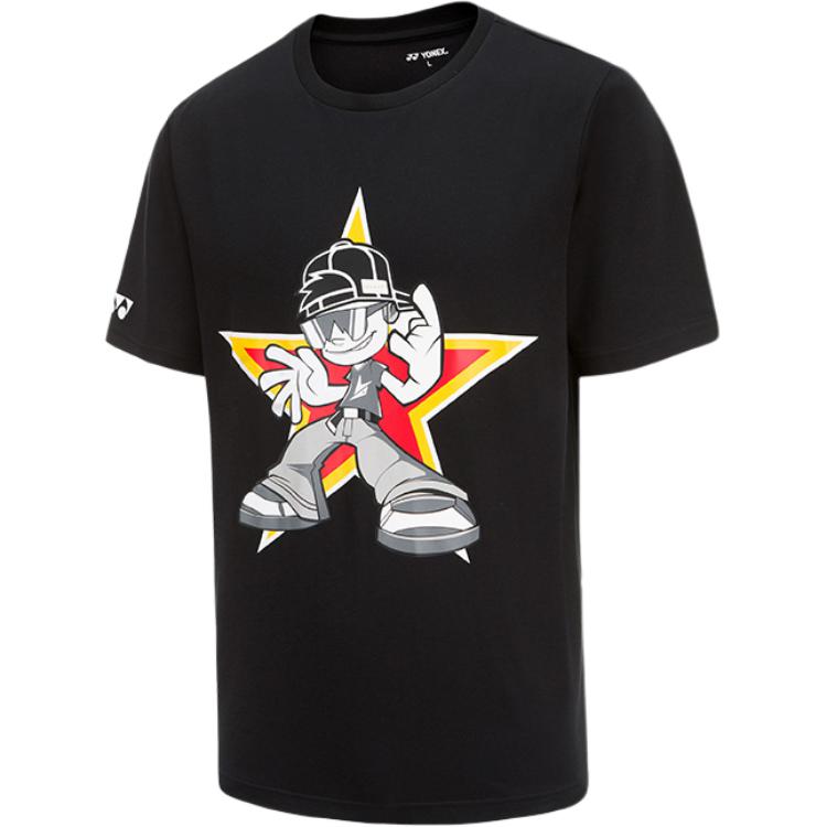 Мужская футболка для бадминтона YONEX, черный
Мужская футболка для бадминтона YONEX, черный