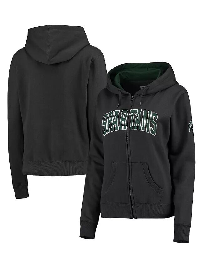 Женская толстовка с капюшоном Michigan State Spartans темно-серого цвета с арочным именем и молнией Colosseum
Женская толстовка с капюшоном Michigan State Spartans темно-серого цвета с арочным именем и молнией Colosseum