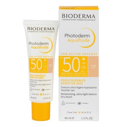 Photoderm Aquafluide Clear Spf50+ 40мл, Bioderma
Photoderm Aquafluide Clear Spf50+ 40мл, Bioderma