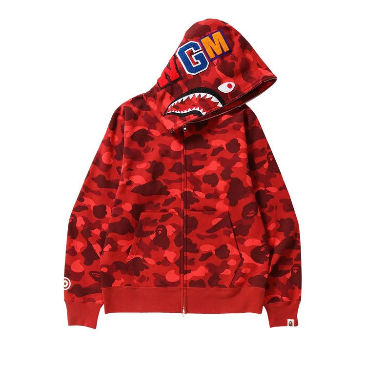 Худи BAPE Color Camo Shark Full Zip Hoodie, Red
Худи BAPE Color Camo Shark Full Zip Hoodie, Red