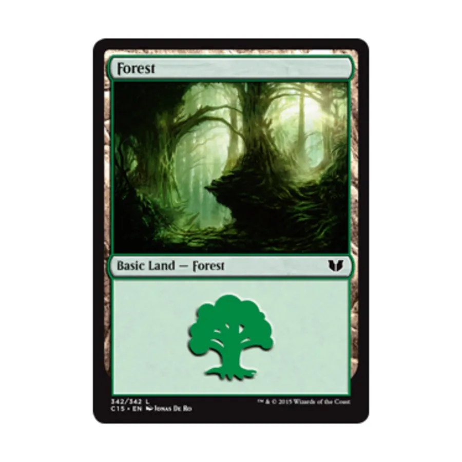 CCG Лес #342 (С), MTG - Commander 2015
CCG Лес #342 (С), MTG - Commander 2015