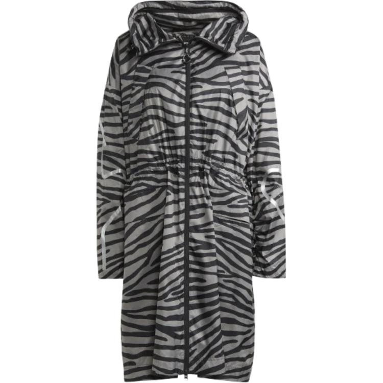 Парка Adidas by Stella McCartney, серый/черный 
Парка Adidas by Stella McCartney, серый/черный