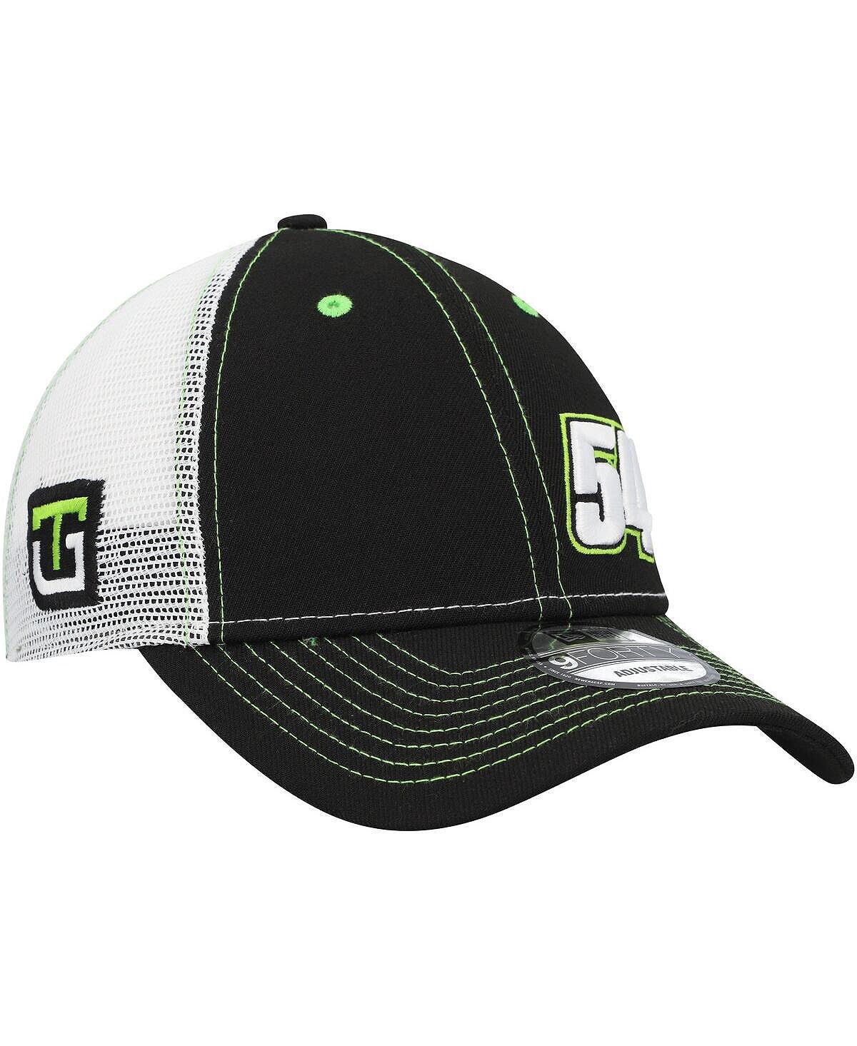 Мужская черно-белая кепка Ty Gibbs A-Frame 9FORTY Trucker Snapback New Era
Мужская черно-белая кепка Ty Gibbs A-Frame 9FORTY Trucker Snapback New Era