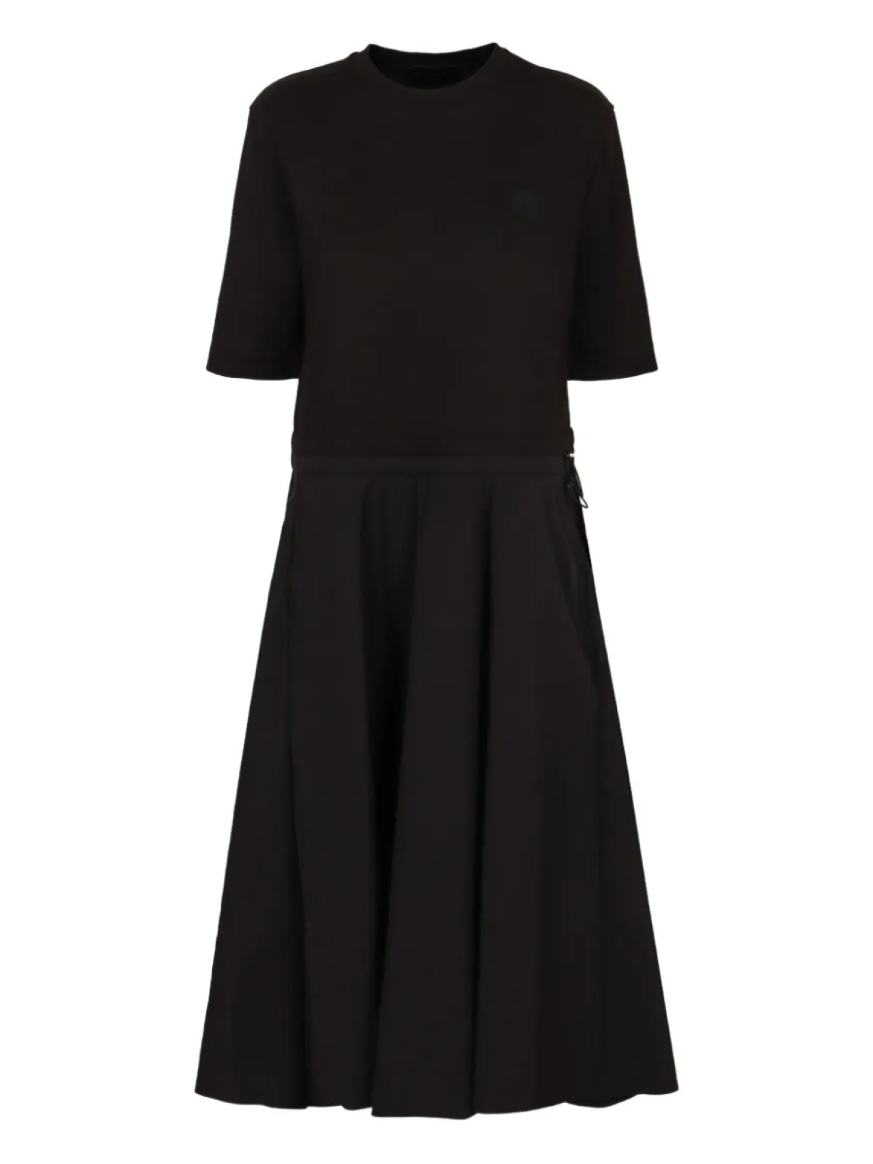 Платье-футболка миди Moncler, черный
Платье-футболка миди Moncler, черный