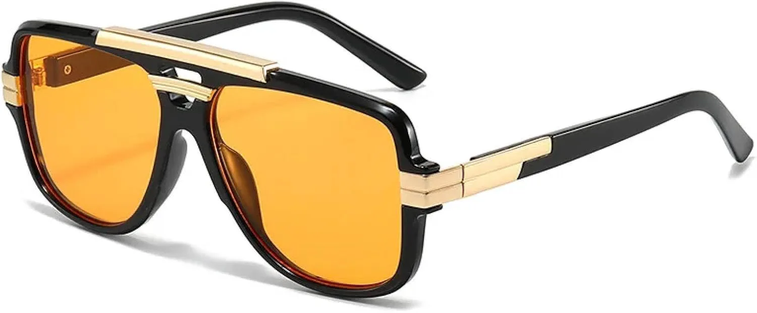 Популярные модные солнцезащитные очки для женщин, яркие, с защитой от УФ-излучения UV400, в стиле панк, для активного отдыха на природе TVTBBVV, Black-orange
Популярные модные солнцезащитные очки для женщин, яркие, с защитой от УФ-излучения UV400, в стиле панк, для активного отдыха на природе TVTBBVV, Black-orange