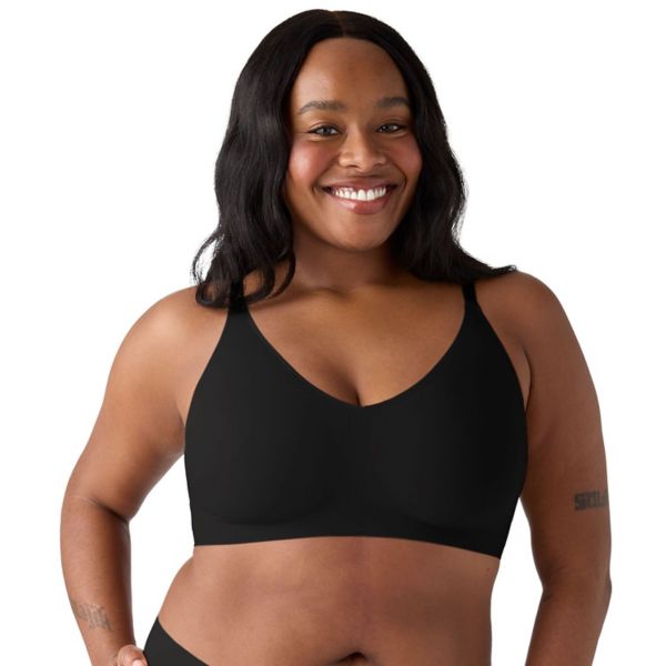 Беспроводной бюстгальтер с регулируемыми треугольными бретелями True, черный
Беспроводной бюстгальтер с регулируемыми треугольными бретелями True, черный