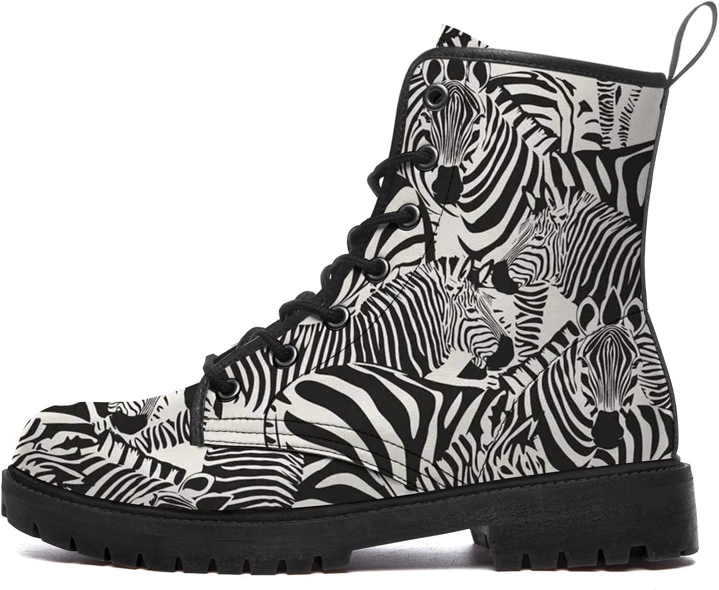 Ботинки Lodaden с узором в виде полос зебры, боевые ботинки для мужчин и женщин, модные ботинки на шнуровке, высокие ботинки, бежевый
Ботинки Lodaden с узором в виде полос зебры, боевые ботинки для мужчин и женщин, модные ботинки на шнуровке, высокие ботинки, бежевый