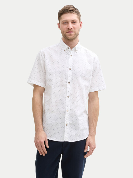 Рубашка обычного кроя 1045099 Tom Tailor, белый
Рубашка обычного кроя 1045099 Tom Tailor, белый