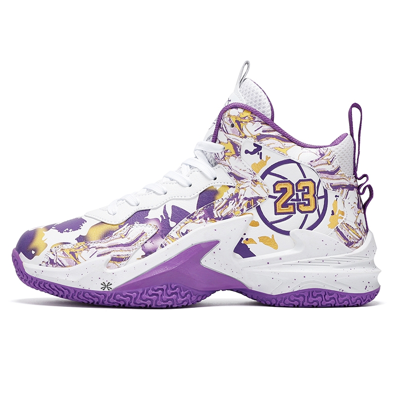 Баскетбольные кроссовки для подростков YUZHAOLIN, белый/фиолетовый
Баскетбольные кроссовки для подростков YUZHAOLIN, белый/фиолетовый