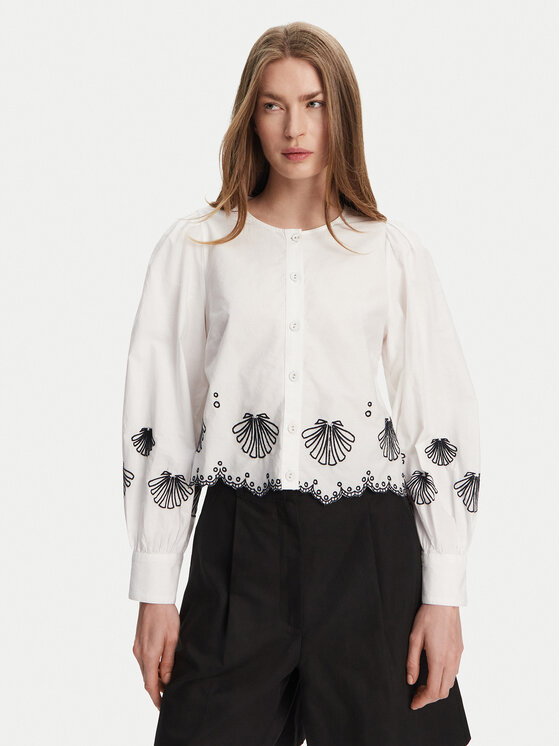 Рубашка обычного кроя 72YNH French Connection, белый 
Рубашка обычного кроя 72YNH French Connection, белый