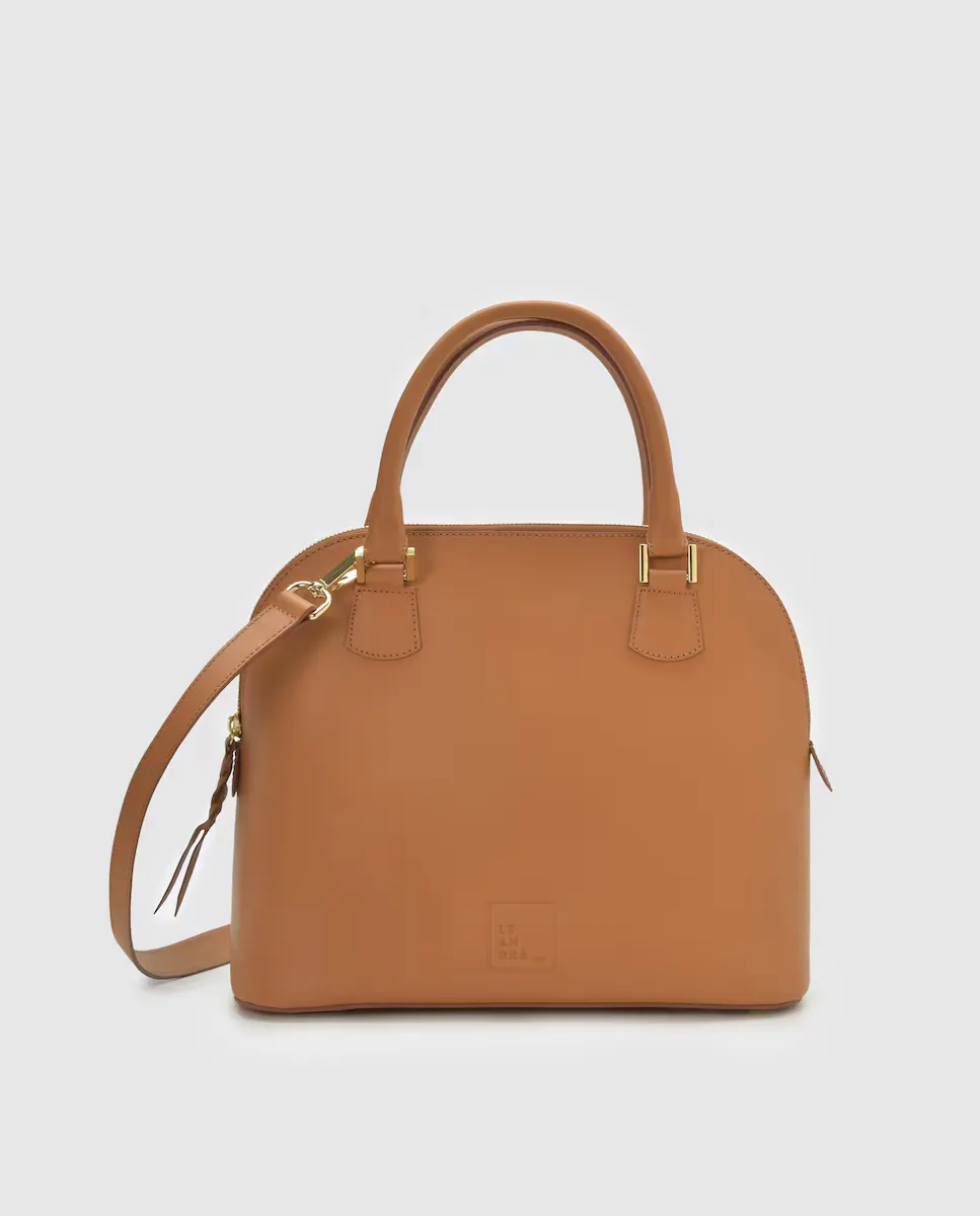 Многопозиционная сумочка из верблюжьей кожи Leandra, коричневый
Многопозиционная сумочка из верблюжьей кожи Leandra, коричневый