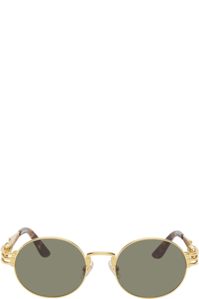 Золотые солнцезащитные очки «The 56-6106» Jean Paul Gaultier
Золотые солнцезащитные очки «The 56-6106» Jean Paul Gaultier