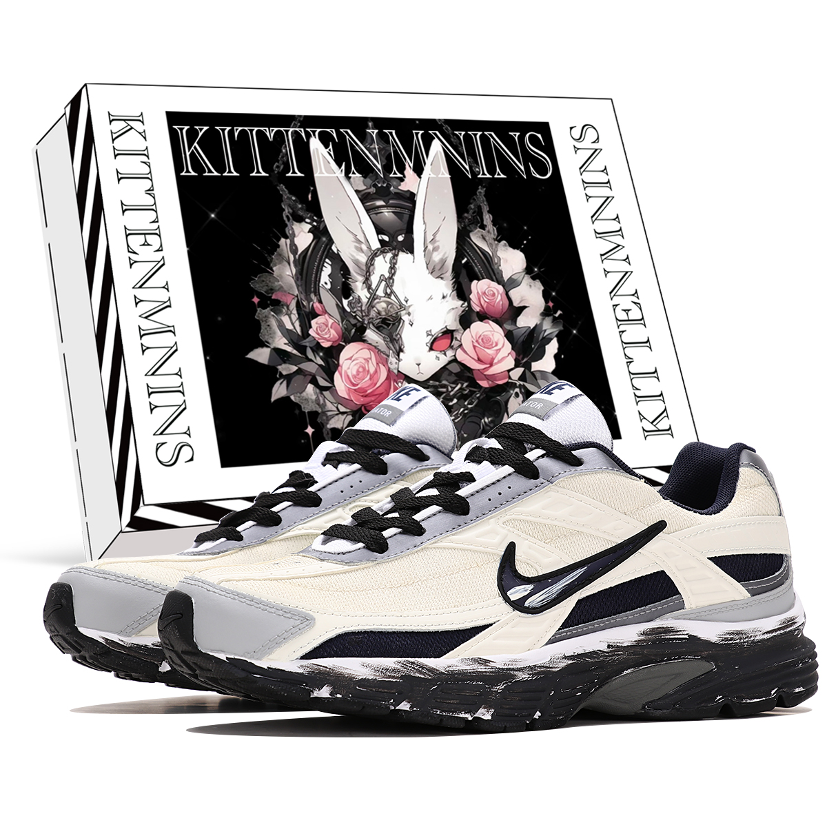 Nike Кроссовки для бега Initiator Cushioning Low Top, мужские, бежево-черные
Nike Кроссовки для бега Initiator Cushioning Low Top, мужские, бежево-черные