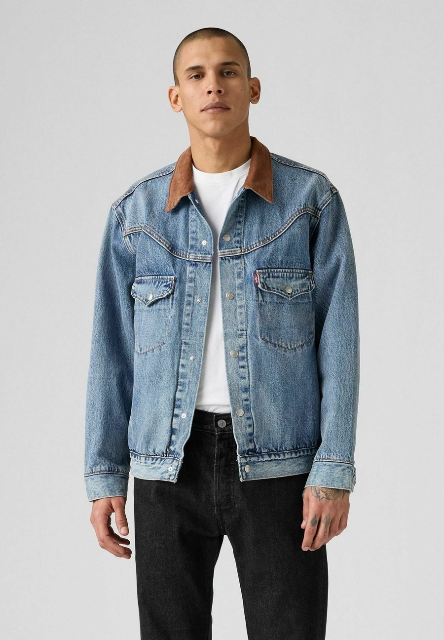 Куртка Levi's Denim jacket, Off To Parris Trucke/Blue Denim
Куртка Levi's Denim jacket, Off To Parris Trucke/Blue Denim