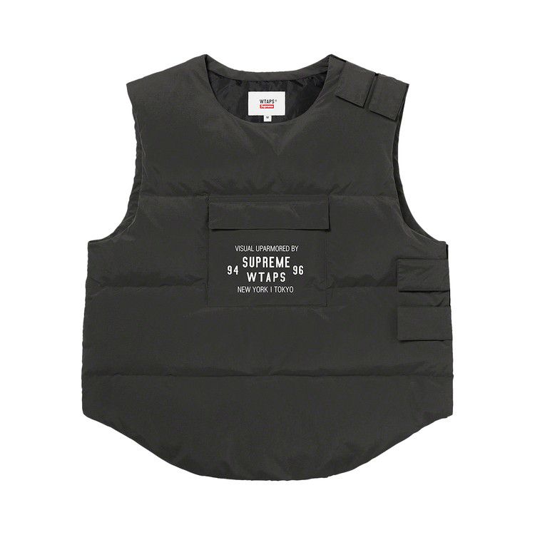 Утепленный жилет Supreme x WTAPS Tactical Down Vest, Black
Утепленный жилет Supreme x WTAPS Tactical Down Vest, Black