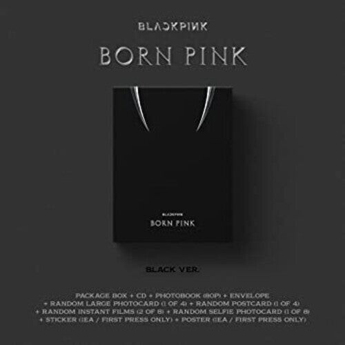 CD диск Blackpink: BORN PINK (Standard CD Boxset Version B / BLACK)
CD диск Blackpink: BORN PINK (Standard CD Boxset Version B / BLACK)