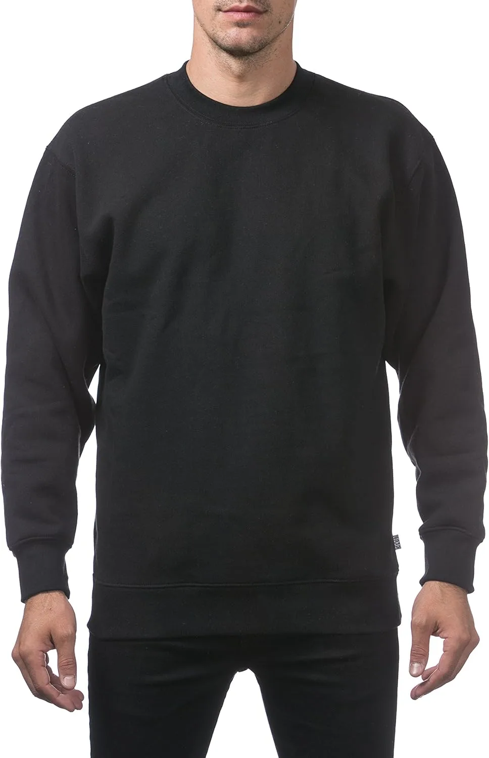 Pro Club мужской однотонный флисовый свитер с круглым вырезом (9oz)
Pro Club мужской однотонный флисовый свитер с круглым вырезом (9oz)