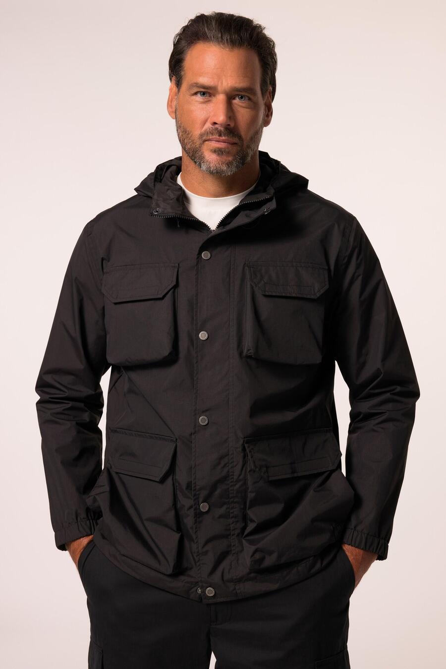 JAY-PI Мужская функциональная куртка с защитой от дождя, облегающая живот, размер до 7XL
JAY-PI Мужская функциональная куртка с защитой от дождя, облегающая живот, размер до 7XL