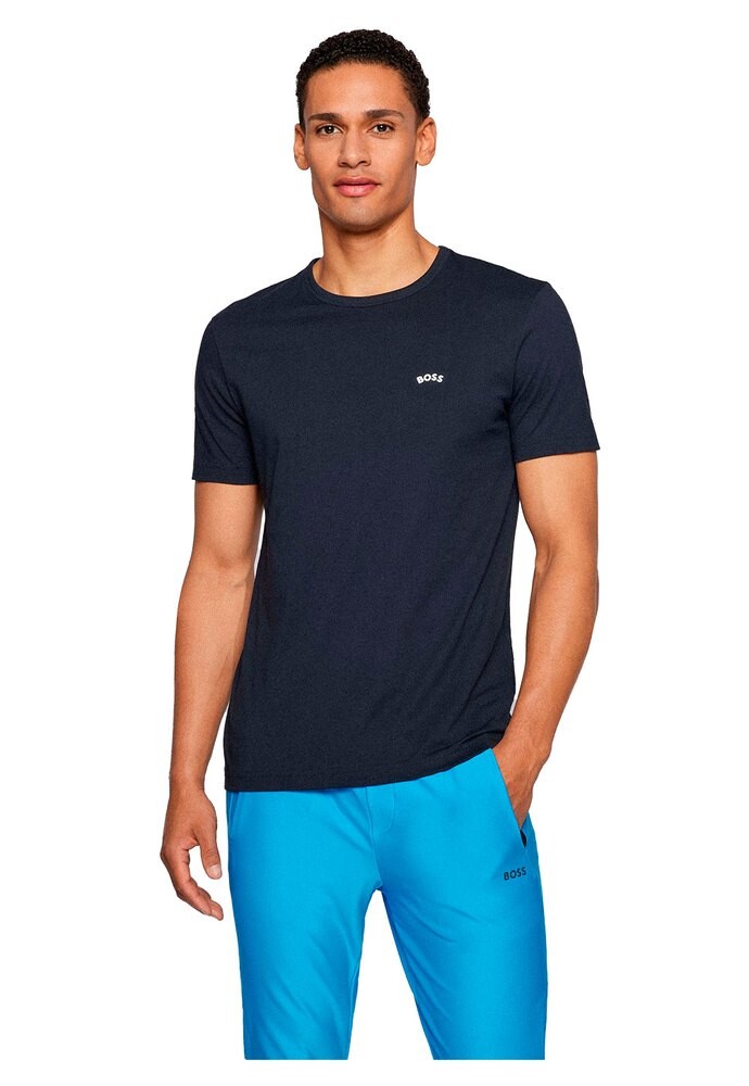 Футболка BOSS Tee Curved, синий
Футболка BOSS Tee Curved, синий