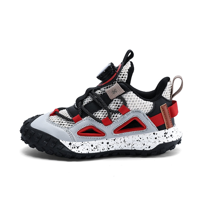 Противоскользящая и износостойкая дышащая повседневная обувь для детей YUZHAOLIN, бежевый/красный 
Противоскользящая и износостойкая дышащая повседневная обувь для детей YUZHAOLIN, бежевый/красный