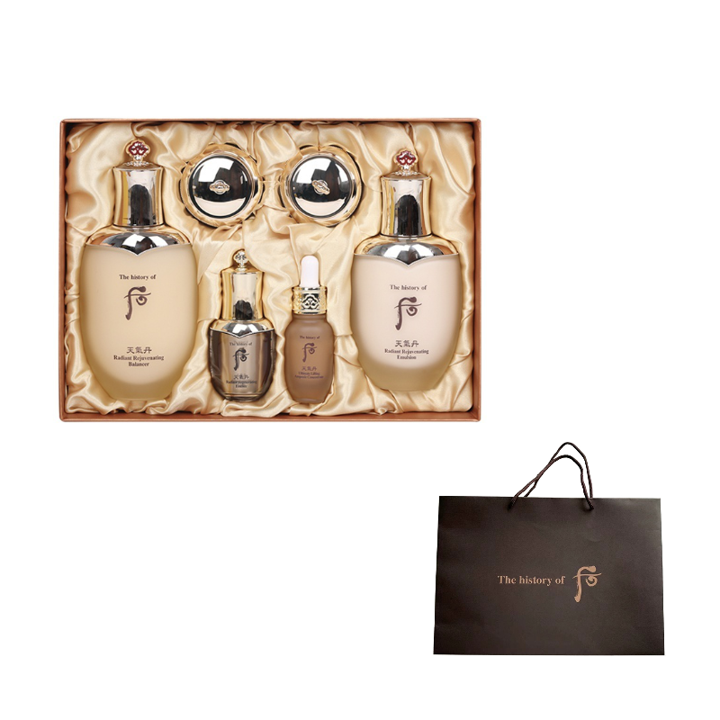 Набор для ухода за кожей Weather Danhua Watery Milk, шесть предметов: тоник Huafen, лосьон, увлажняющий и подтягивающий The History Of Whoo, weather danhua water set
Набор для ухода за кожей Weather Danhua Watery Milk, шесть предметов: тоник Huafen, лосьон, увлажняющий и подтягивающий The History Of Whoo, weather danhua water set