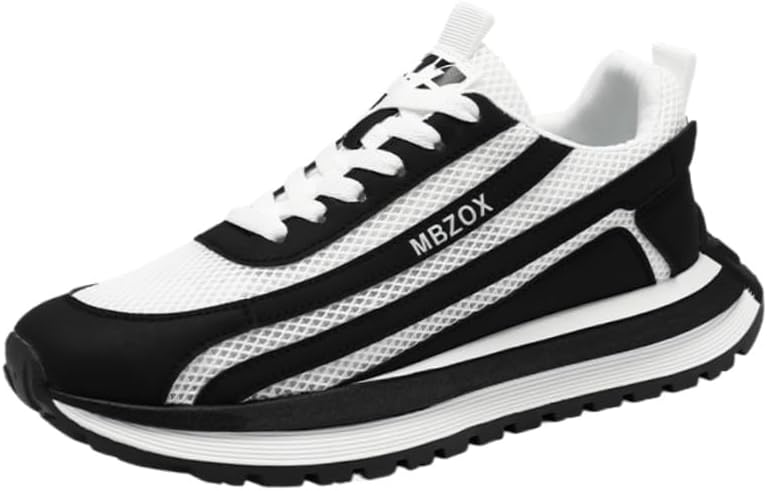 Мужские модные спортивные кроссовки с сеткой, дышащие и повседневные - мягкий и комфортный верх. Толстая подошва с противоскользящими и износостойкими свойствами Clolinde, черный
Мужские модные спортивные кроссовки с сеткой, дышащие и повседневные - мягкий и комфортный верх. Толстая подошва с противоскользящими и износостойкими свойствами Clolinde, черный