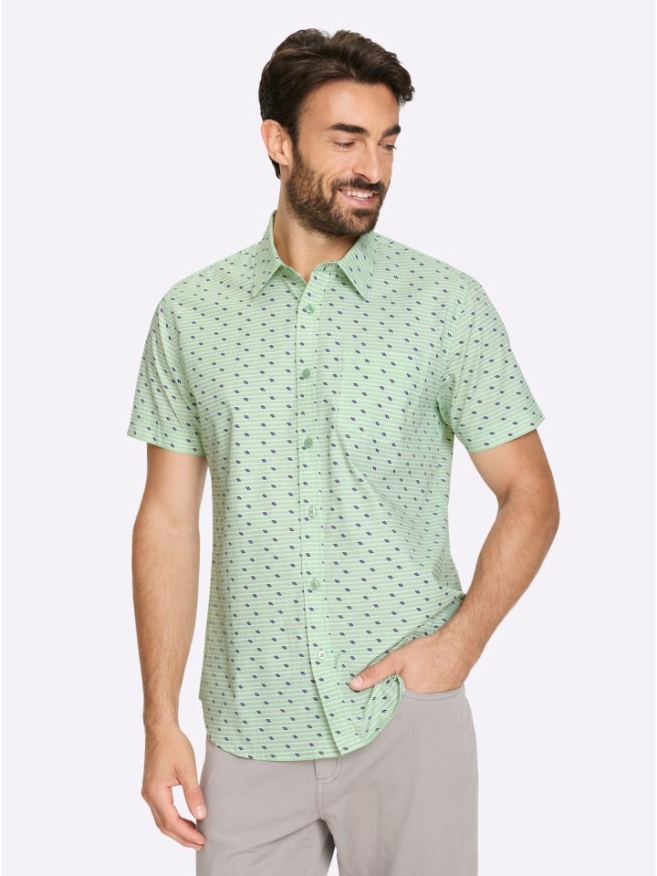 Рубашка с короткими рукавами в узоре резеда WITT WEIDEN
Рубашка с короткими рукавами в узоре резеда WITT WEIDEN