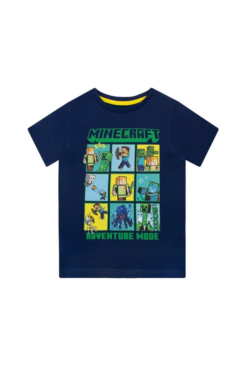 Футболка «Стив и Алекс в режиме приключений» Minecraft, синий
Футболка «Стив и Алекс в режиме приключений» Minecraft, синий