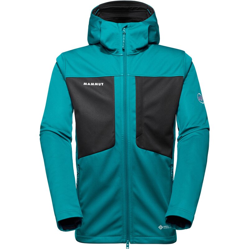 Функциональная куртка Ultimate VIII So с капюшоном для мужчин Mammut, черный
Функциональная куртка Ultimate VIII So с капюшоном для мужчин Mammut, черный