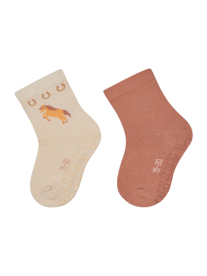 Sterntaler Носки ABS, комплект из 2 штук, с изображением лошади, цвет экрю
Sterntaler Носки ABS, комплект из 2 штук, с изображением лошади, цвет экрю