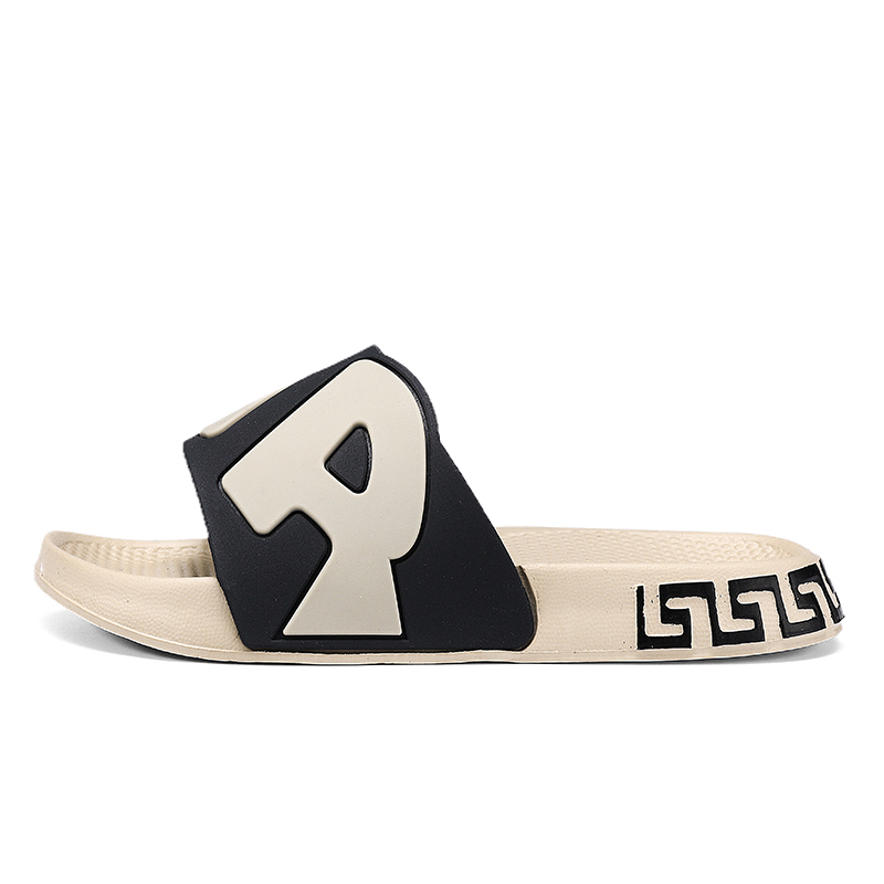 Тапочки-слайды EVA мужские LONGYING, Black Orange 
Тапочки-слайды EVA мужские LONGYING, Black Orange