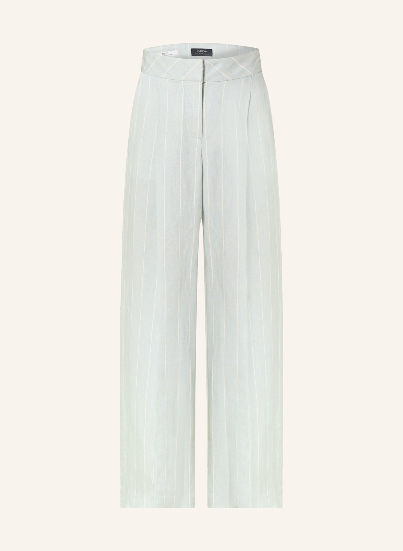 Брюки Марлен со льном Marc Cain, мультиколор 
Брюки Марлен со льном Marc Cain, мультиколор