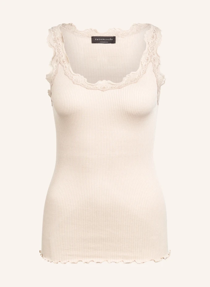 Шелковый топ babette с кружевом Rosemunde, бежевый
Шелковый топ babette с кружевом Rosemunde, бежевый