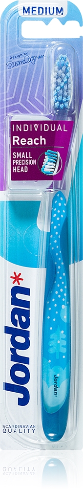 Индивидуальная зубная щетка средней жесткости Jordan, 1 шт
Индивидуальная зубная щетка средней жесткости Jordan, 1 шт