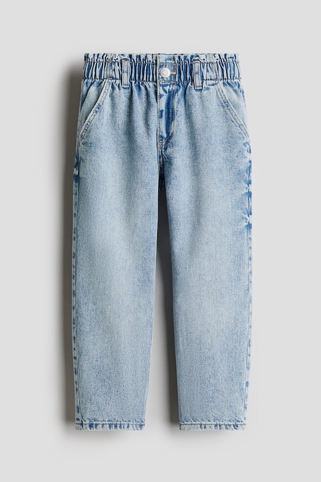 Свободные зауженные джинсы H&M, голубой
Свободные зауженные джинсы H&M, голубой