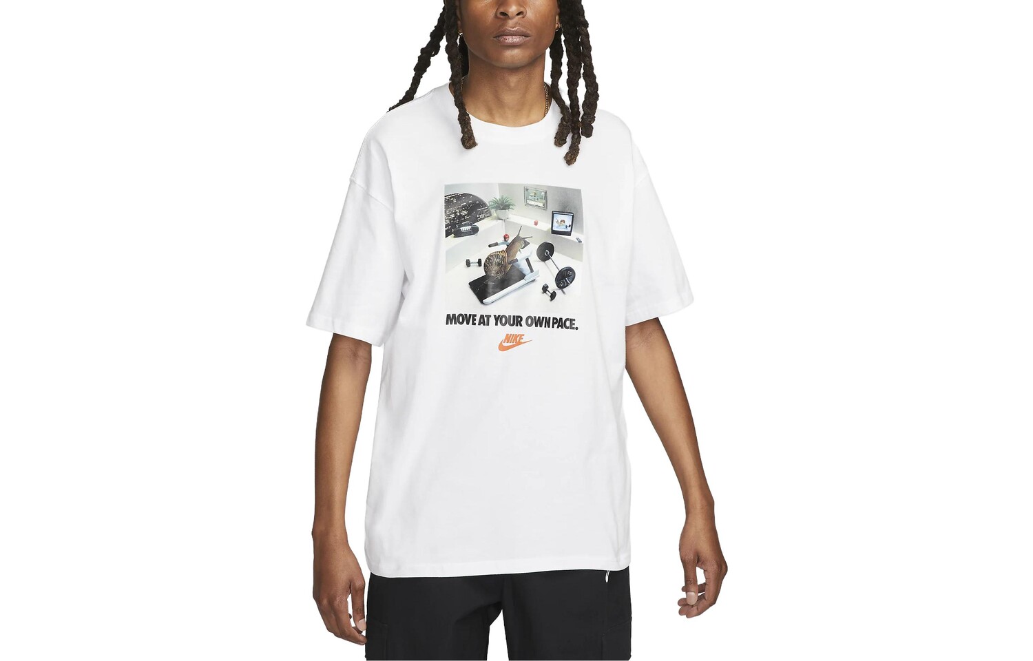 Футболка мужская белая Nike, белый
Футболка мужская белая Nike, белый