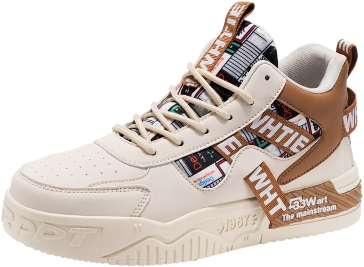 Мужские модные кроссовки Hhhchpm для скейтбординга, дышащие, удобные, с противоскользящей и амортизирующей подошвой, для повседневной носки, коричневый
Мужские модные кроссовки Hhhchpm для скейтбординга, дышащие, удобные, с противоскользящей и амортизирующей подошвой, для повседневной носки, коричневый