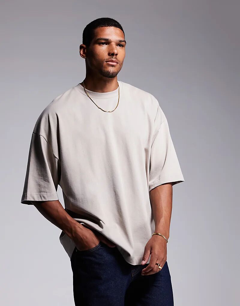Футболка essential heavyweight extreme oversize 240 г/м² в каменном цвете ASOS DESIGN
Футболка essential heavyweight extreme oversize 240 г/м² в каменном цвете ASOS DESIGN