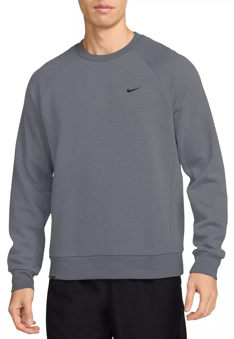 Мужская толстовка с круглым вырезом из флиса Nike Dri-FIT Primary UV, цвет Cool Grey
Мужская толстовка с круглым вырезом из флиса Nike Dri-FIT Primary UV, цвет Cool Grey