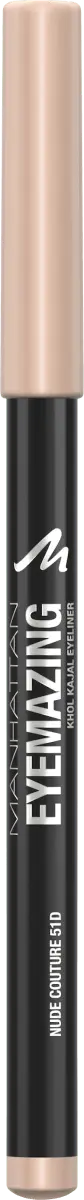 Khol Kajal Eyemazing 51D Nude Couture 1,3 г. MANHATTAN Cosmetics
Khol Kajal Eyemazing 51D Nude Couture 1,3 г. MANHATTAN Cosmetics