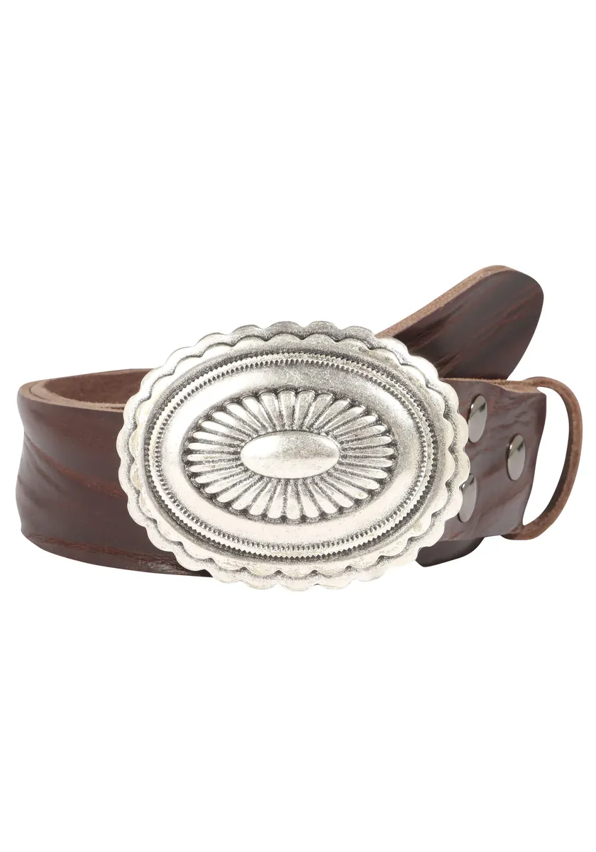 LIFEBURG by showroom Ремень кожаный 019° со сменной застежкой "Mandala Silver" Rettungsring By Showroom 019°, коричневый
LIFEBURG by showroom Ремень кожаный 019° со сменной застежкой "Mandala Silver" Rettungsring By Showroom 019°, коричневый