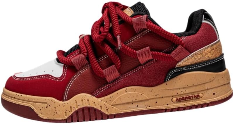 Спортивные кроссовки для досуга для мужчин, низкая, с нескользящей подошвой, с уличным дизайном, для путешествий и скейтборда Clolinde, бордовый
Спортивные кроссовки для досуга для мужчин, низкая, с нескользящей подошвой, с уличным дизайном, для путешествий и скейтборда Clolinde, бордовый